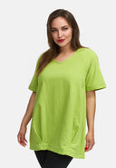 Longshirt aus Leinen in Ballon Silhouette 'Venti'