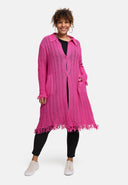 'Cotture' Pitkä Neuletakki – Pehmeä Kosketus, Tyylikäs Leikkaus & Ilmava