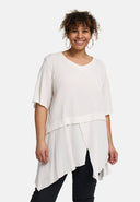 'Crissa' V-Neck Tunika – leicht, lässig & figurschmeichelnd
