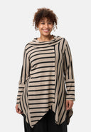 'Sienna' tunika - viscose-stretch, zipfelsaum