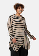 'Sienna' tunika - viscose-stretch, zipfelsaum