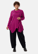 'Sienna' tunika - viscose-stretch, zipfelsaum