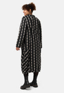 'Karena' Jurk - katoen-stretch, strepenlook