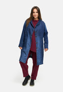 Manteau de transition en denim premium 'Indiga'