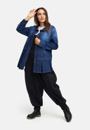 Blousejas van premium denim 'Indiga'