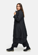 Manteau de mi-saison 'Lunel' – élégant, moderne & avec une structure marquante