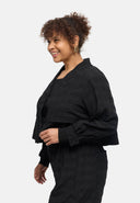 'Norina' Blusenjacke – Viskosemix, kurz