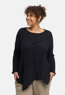 'Marella' tuniek – katoenmix, zoom met punten