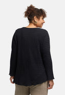 'Marella' tuniek – katoenmix, zoom met punten