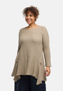 'Marella' tuniek – katoenmengsel, lange model