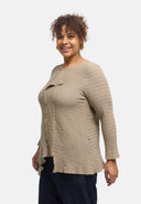 'Marella' tuniek – katoenmix, zoom met punten