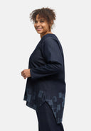 'Tunika' Nila – Dark Denim, laserdruck
