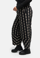 'Karena' Broek - katoen-stretch, strepenlook