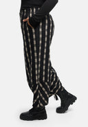 'Karena' Broek - katoen-stretch, strepenlook
