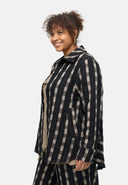 'Karena' Blusenjacke - katoen-stretch, strepenlook