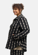 'Karena' Blusenjacke - katoen-stretch, strepenlook