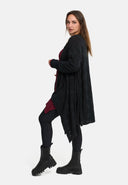 'Cotona' stickad jacka – mysig, mjuk & med elegant stickad struktur