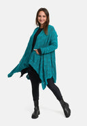 'Cotona' stickad jacka – mysig, mjuk & med elegant stickad struktur