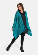 'Cotona' stickad jacka – mysig, mjuk & med elegant stickad struktur