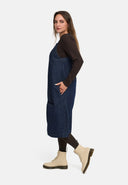 Φόρεμα σαλοπέτα σε μπλε τζιν με λεπτή υφή 'Bella'