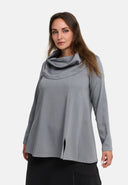 Chemise 'Juline' – Denim avec stretch en ligne A fluide