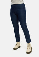 Pantalon 'Amira' – denim foncé, jambe conique & super stretch