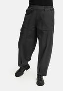 Calças 'Cleo' – silhueta larga & cintura elástica