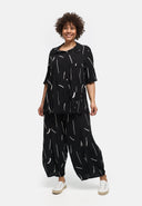 'Noira' Blouse – luchtig, minimalistisch & expressief