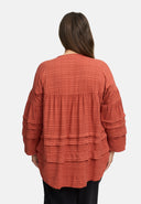 Χαλαρή τουνίκ με κλιμακωτή κοπή 'Ferina'