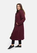 Välikausitakki rakenteellisesta viskoosijoustosta 'Floréa'