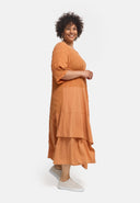 'Camilla' Jurk – vloeiend, natuurlijk & elegant