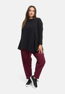 Χαλαρή τουνίκ από μείγμα κάνναβης-βαμβακιού 'Elure'