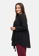 Χαλαρή τουνίκ από μείγμα κάνναβης-βαμβακιού 'Elure'