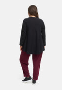 Χαλαρή τουνίκ από μείγμα κάνναβης-βαμβακιού 'Elure'