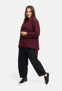 Chaqueta asimétrica con cremallera 'Floréa'