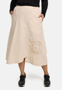 'Livia' Rok – A-lijn, asymmetrisch & rekbaar