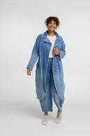 Παλτό 'Sky' – Υψηλής Ποιότητας Τζιν, Ντεγκραντέ Πλύσιμο & Ελαστικότητα