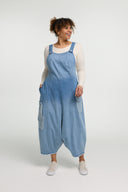 Peto 'Sky' – Mezclilla Premium, Degradado y Detalles de Parche