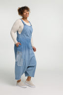 Peto 'Sky' – Mezclilla Premium, Degradado y Detalles de Parche