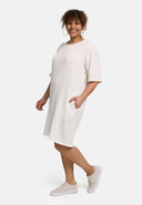 'Crissa' kjole – plisseret, blød & figursmigrende