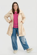 'Livia' Välikausitakki – pehmeä, yksityiskohtainen ja nykyaikainen