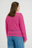 'Cotture' Striktrøje – Blød Berøring, Stilfuldt Snit & Luftig