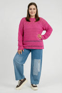 'Cotture' Striktrøje – Blød Berøring, Stilfuldt Snit & Luftig