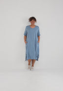 'Alina' Kleid – A-Linie, weich & mit Tunnelzug-Details