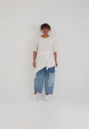 'Crissa' V-Neck Tunika – leicht, lässig & figurschmeichelnd